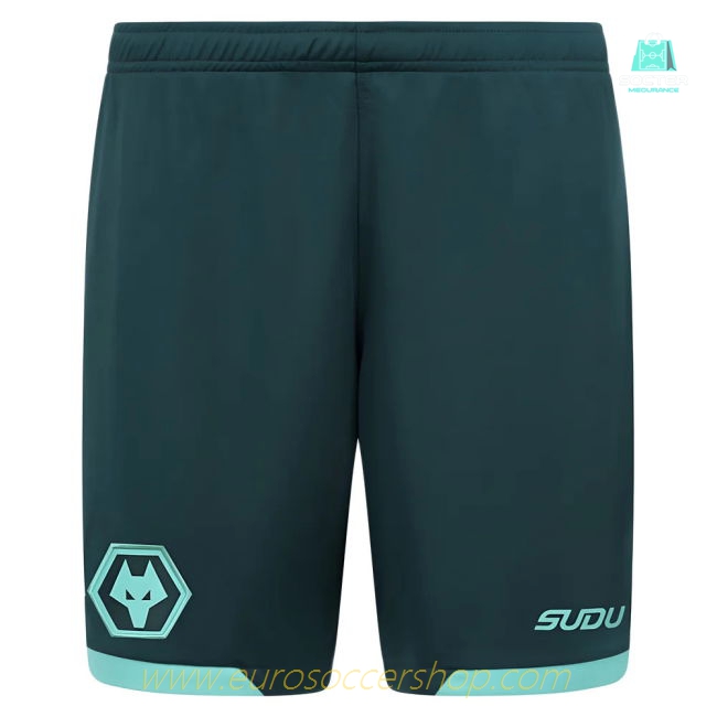 2025-2026 Wolves Away Shorts - Kids