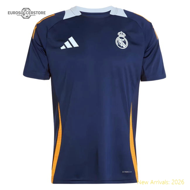 2024-2025 Madrid Real Madrid Training Jersey (Navy) Match Replica