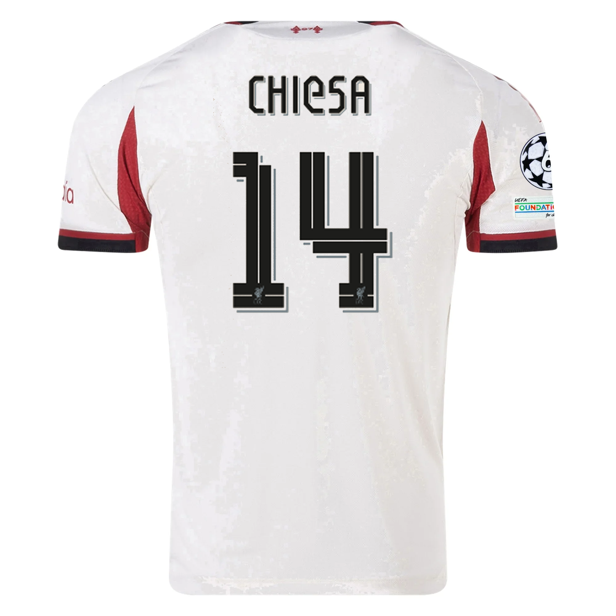 Liverpool Chiesa 2025-2026 UCL Away Jersey – Authentic Shirt
