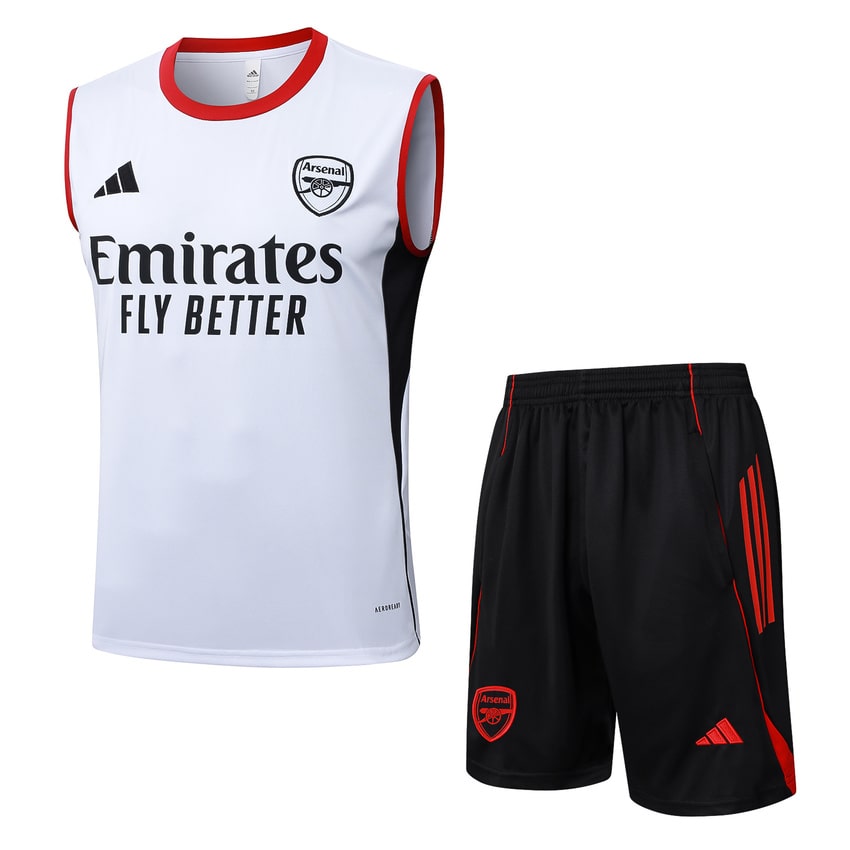 Tank Top Shorts Arsenal 2025 2026 White Red