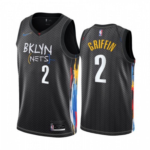 BKN Blake Griffin #2 Performance 2020 City NBA Swingman Jersey Black