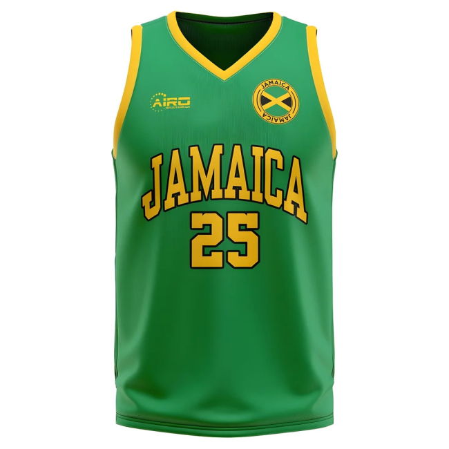 Jamaica Home Concept Basketball Shirt