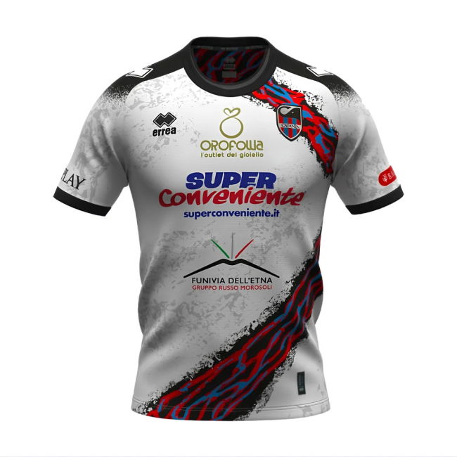2023-2024 Catania Authentic Away Jersey | Best Value | Great Deal
