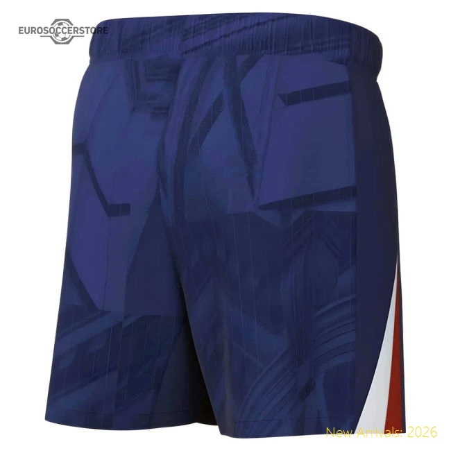 Authentic 2025-2026 Chelsea Home Shorts (blue) - Kids - Premium