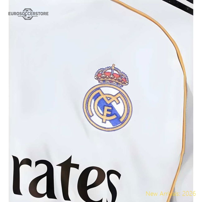 2025-2026 Real Madrid Long Sleeve Home Jersey - Collectors Item
