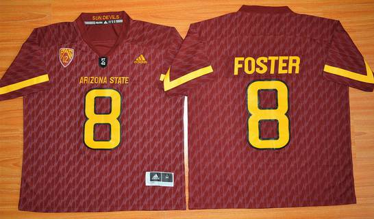 Men's None Red 2015 stitched None #8 moisture wicking Jersey