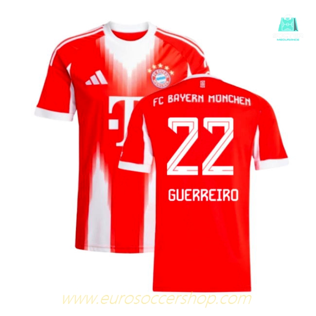 2025-2026 Bayern Munich Home Shirt (Guerreiro 22)
