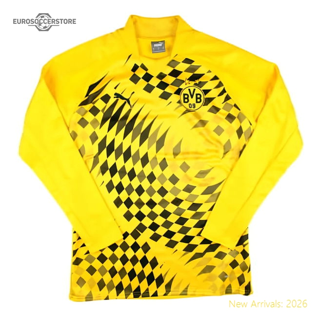 First-class 2023-2024 Borussia Dortmund Pre-match Ls Sweat Top (yel