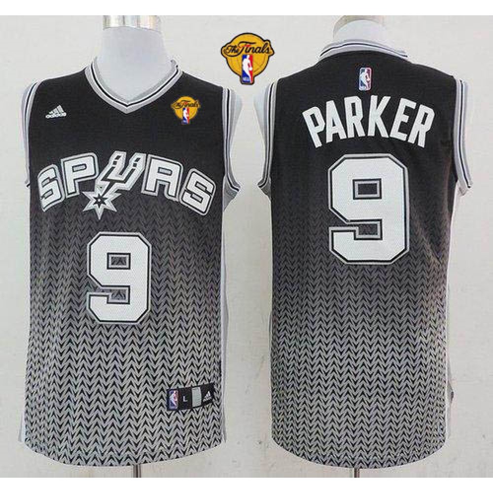 Fan Favorite Premium Men's Spurs #9 Tony Black Basketball Jersey