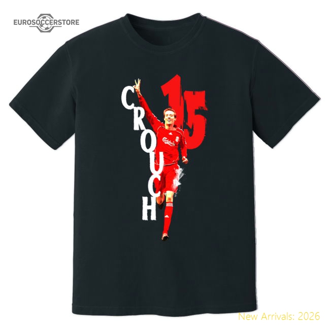 Authentic Peter Crouch Liverpool Premier League Legend T-shirt