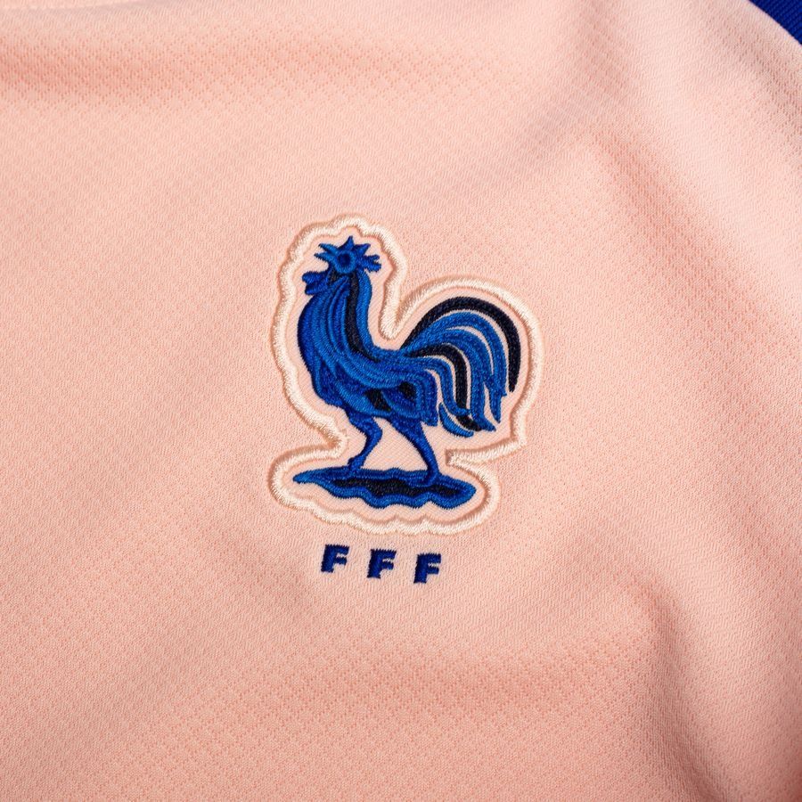 France Training T Shirt Dri Fit Strike Women's Euro 2025 Washed Coral/