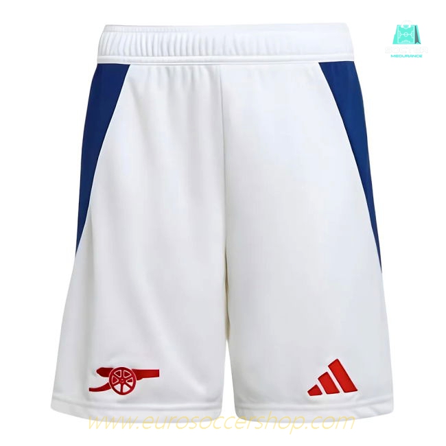 2024-2025 Arsenal Home Shorts (White) - Kids