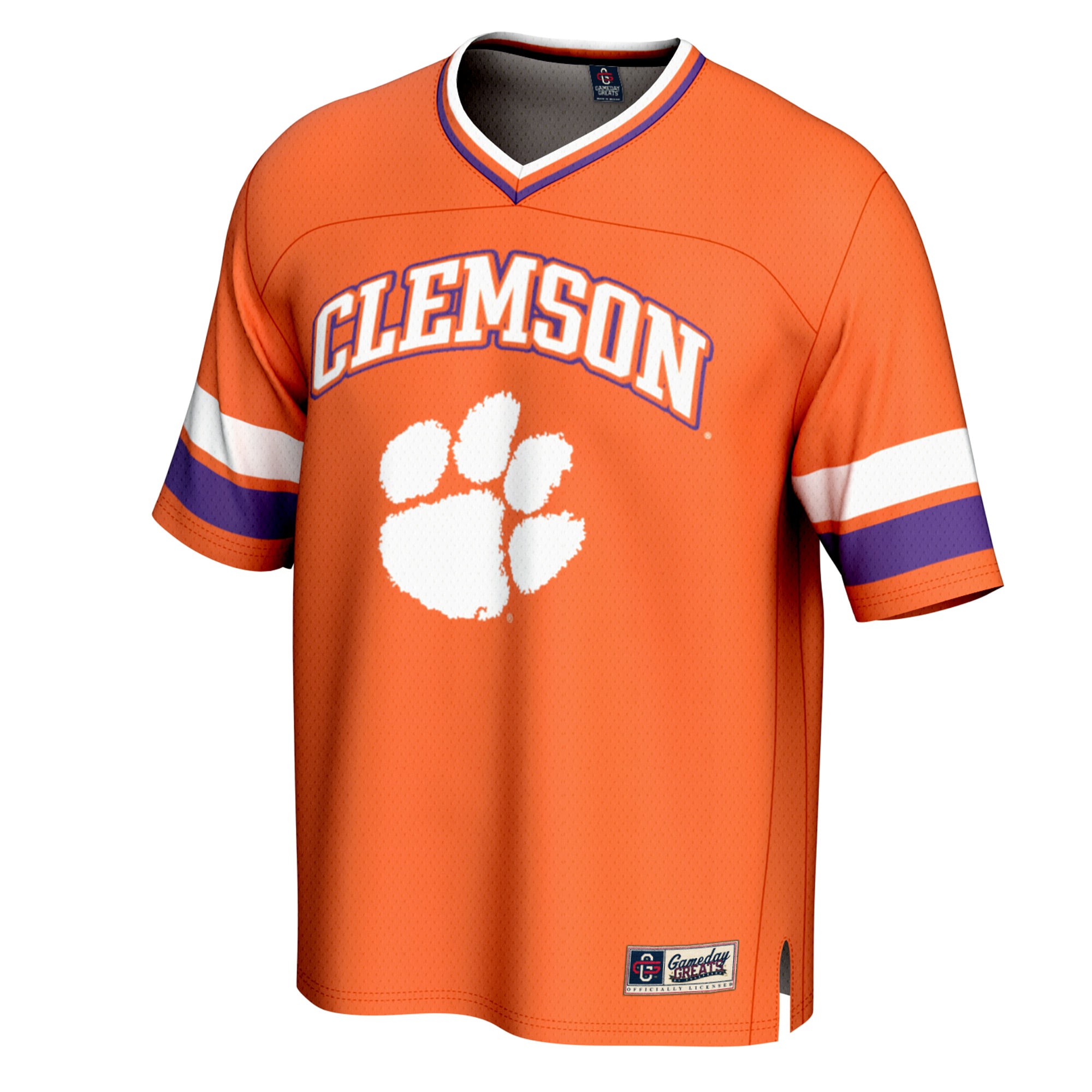 [DDG] Clemson Tigers GameDay Greats Youth Spirit Football Jersey - Orange