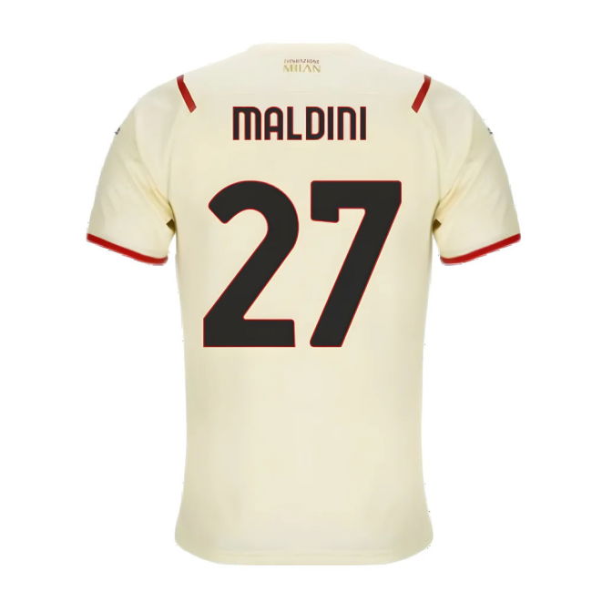 2021-2022 AC Milan Away Shirt (MALDINI 27)