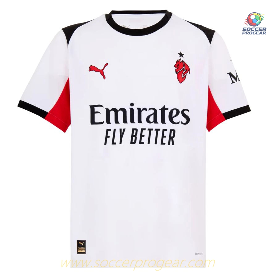 AC Milan Away Soccer Team Shirt 2025/26 Collection Modric