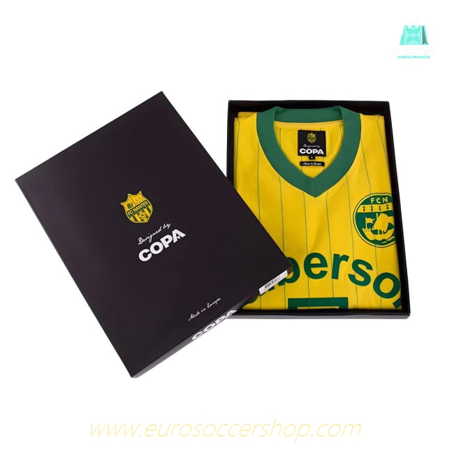FC Nantes COPA 1982 - 83 Retro Football Shirt