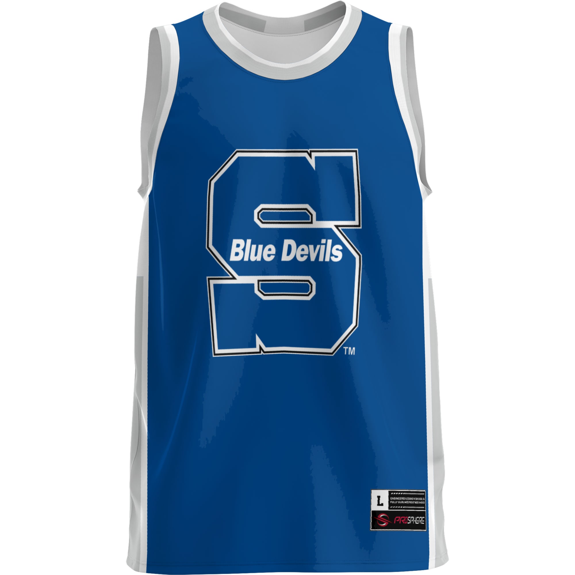 [DDG] Wisconsin Stout Blue Devils GameDay Greats Lightweight Basketball Jersey - Blue
