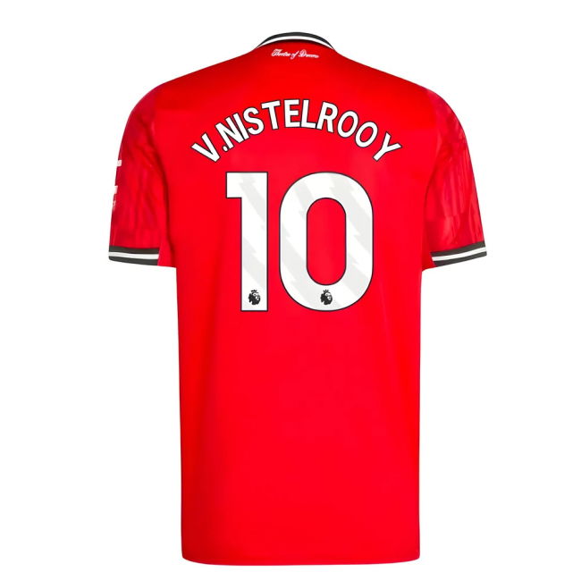 2025-2026 Man Utd Home Jersey (V.Nistelrooy 10)