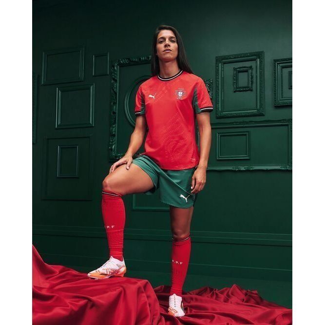 Portugal Home Shirt 2025 Women Adidas National Team Wear