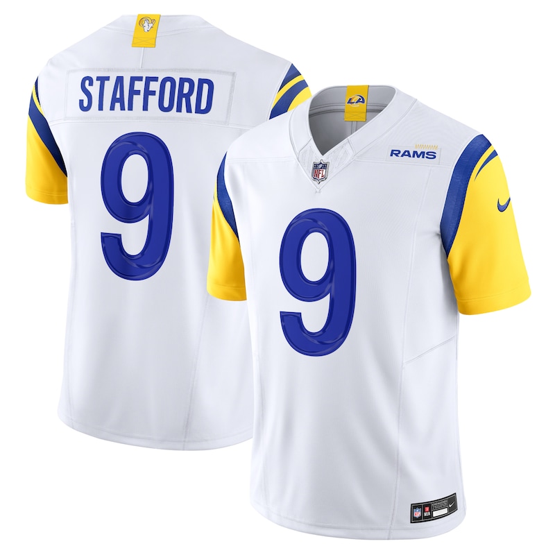 None Matthew Stafford LA Rams Great Value Game Jersey Football Apparel
