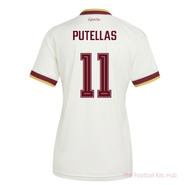 2026-2027 Spain Away Shirt (Womens) (Putellas 11)