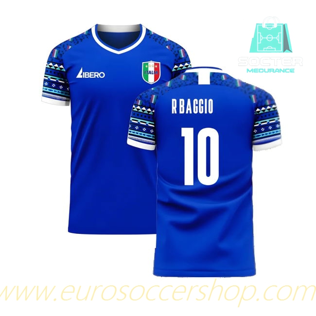 2025-26 Edition Italy Home Kit Libero (R.BAGGIO 10)