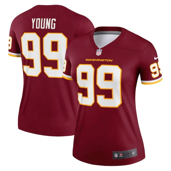 Performance None Team Jersey - Premium Burgundy NFL Fan Jersey | Ga...
