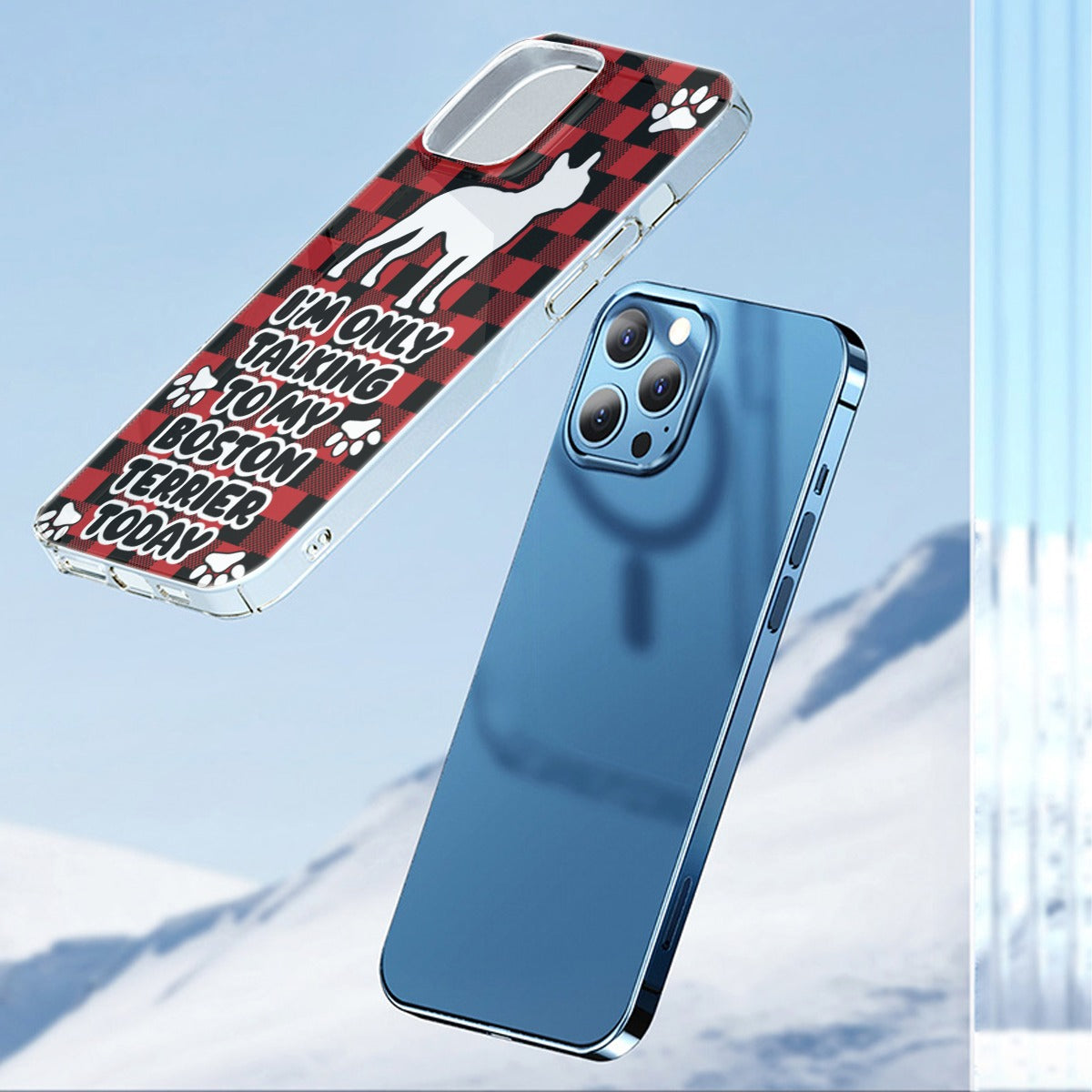 Hugo - iPhone case for Boston Terrier lovers