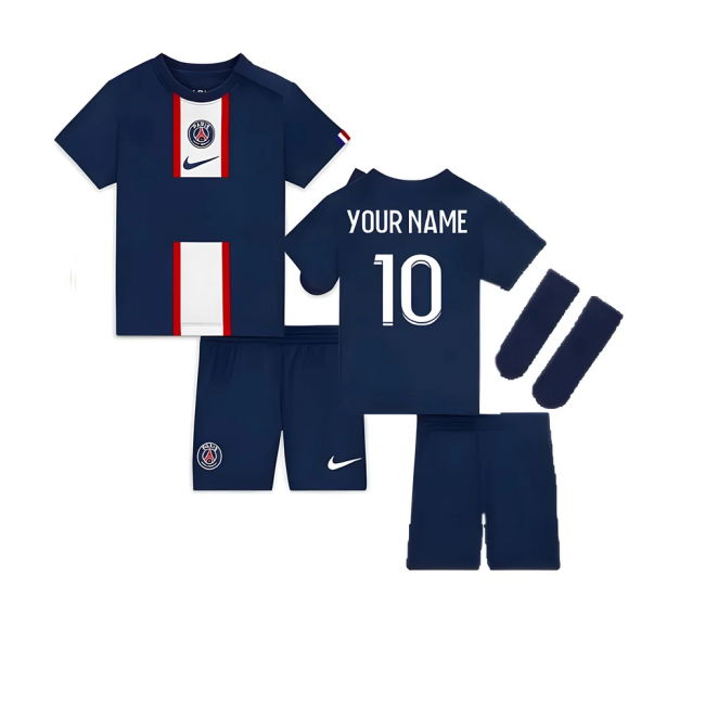Home Kit for PSG Little Boys 2022-2023 (Unisex