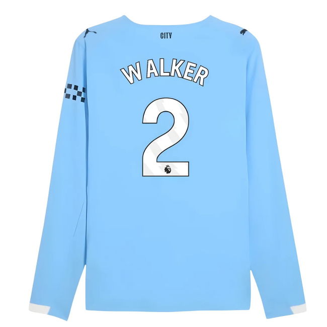 2025-20 Man City Official Home Football Kit Walker #2 L M S