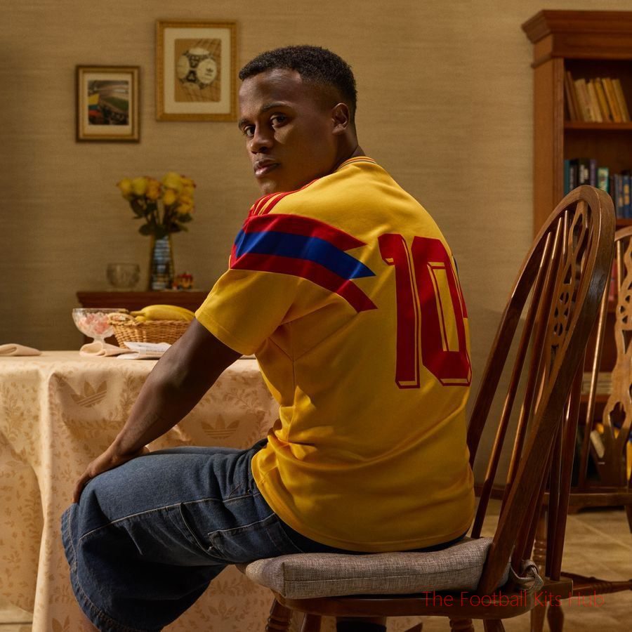 Men Colombia Home Shirt 1990