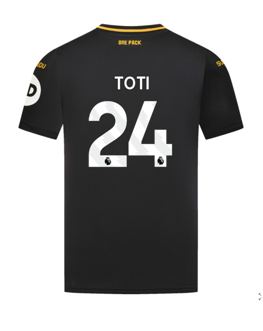 Wolverhampton Wanderers 24-25 Season TOTI Edition Away Jersey