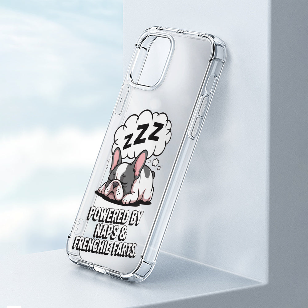 French Bulldog Lily Clear Silicone Phone Case For Iphone, Samsung &