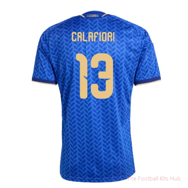 2026-2027 Italy Home Shirt (Calafiori 13)