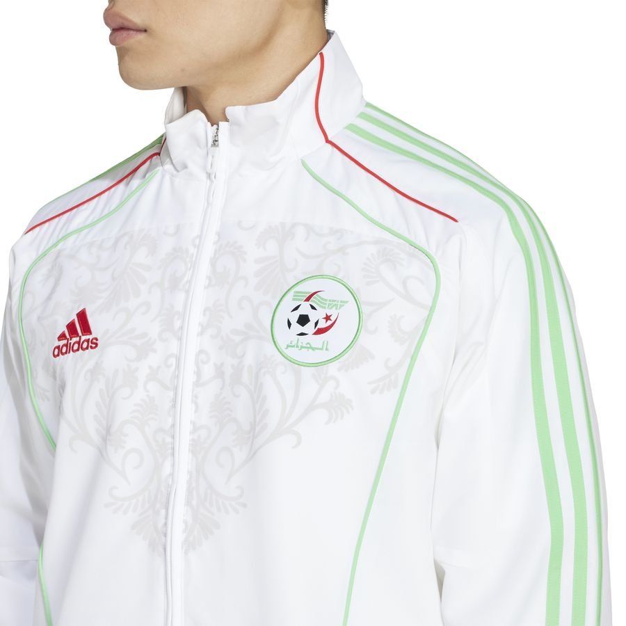 Algeria National Team Track Travel Jacket Urban Collection Pure White