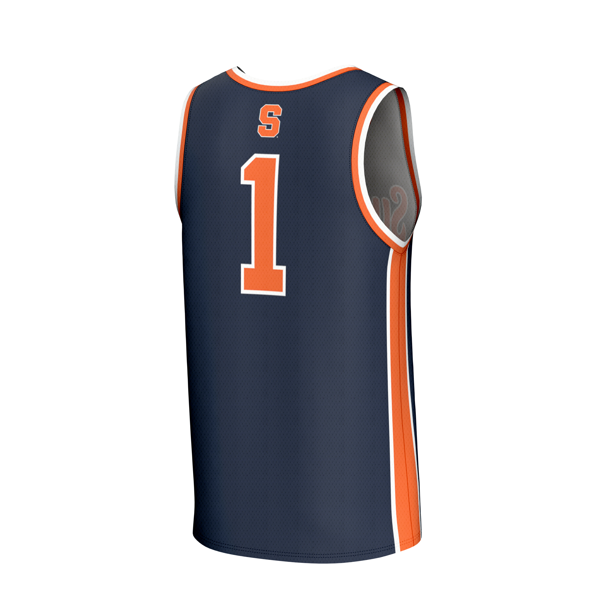 Syracuse Orange GameDay Greats Unisex Lightweight Collegiate Basketball Fashion Jersey - Navy