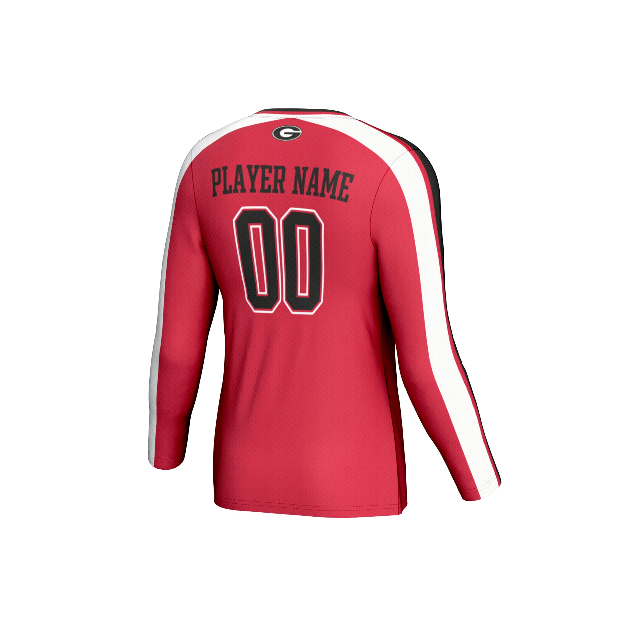 Georgia Bulldogs GameDay Greats Unisex NIL Pick-A-Player Collegiate Women's Volleyball Lightweight Fashion Jersey - Red