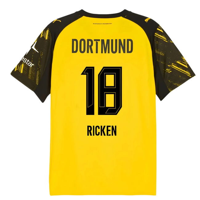Shirt for Borussia Dortmund Warm Up Jersey 2025-2026 (Unisex