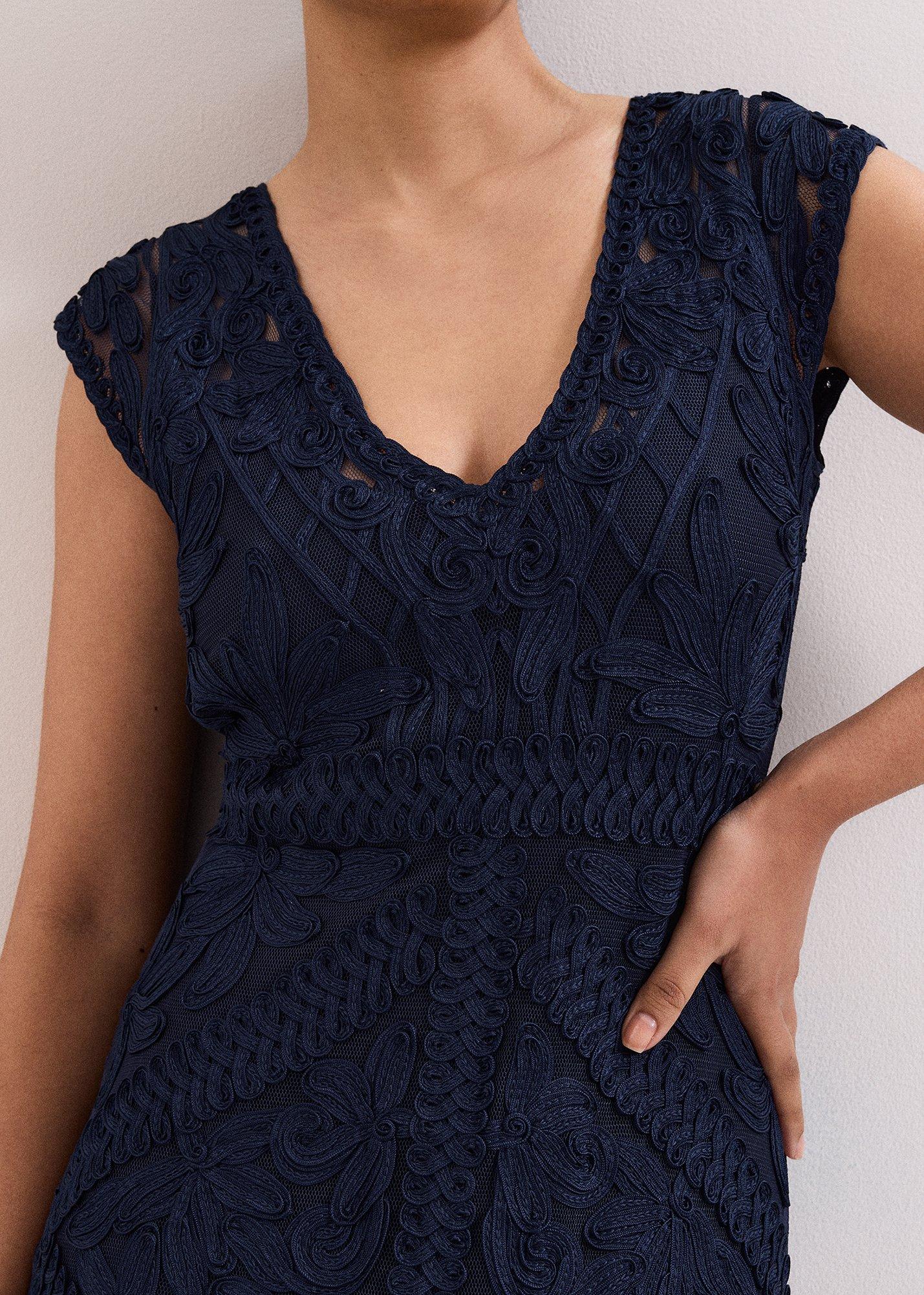 Petite Khiana Tapework Maxi Dress