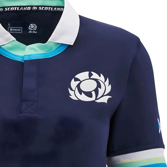 2024-2025 Scotland Home Fan Version Womens Shirt For Match Day