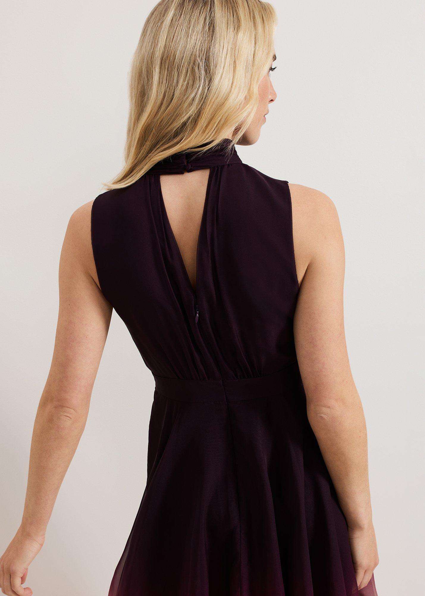 Maybel Ombre Corsage Chiffon Dres