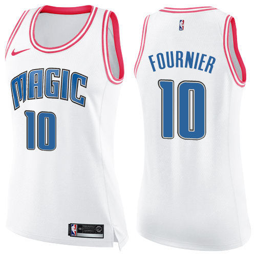 Magic #10 Evan Fournier Authentic 2024 Icon NBA Jersey - White