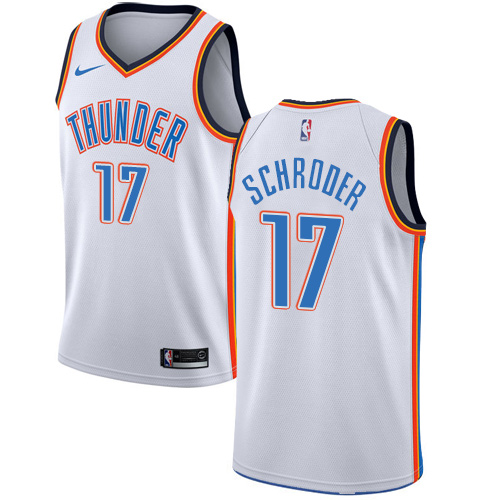 Oklahoma City Thunder Dennis #17 Authentic Style Replica Jersey
