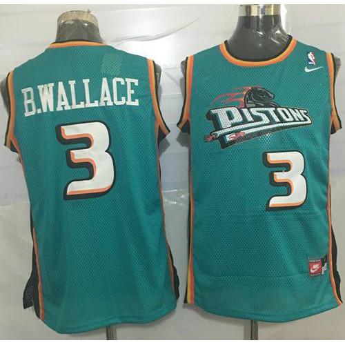 LAC Green Nike D. Pistons #3 NBA Jersey Basketball Jersey NBA Fan Apparel