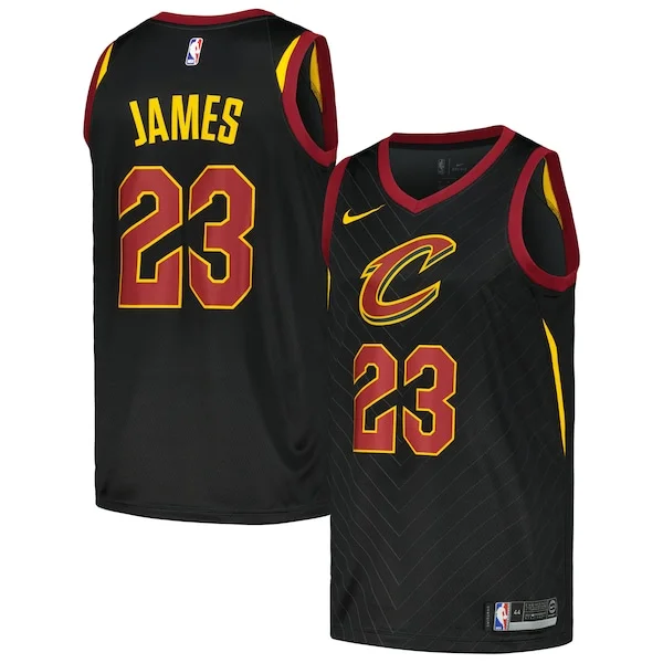 Durable LeBron James CLE NBA Swingman Jersey - Licensed Product