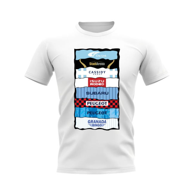 Coventry Shirt Sponsor History T-shirt (White)