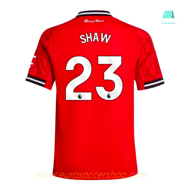 2025-2026 Man Utd Home Shirt (Kids) (Shaw 23)