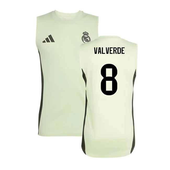 2025-2026 Real Madrid Sleeveless Training Jersey Shirt for (Men