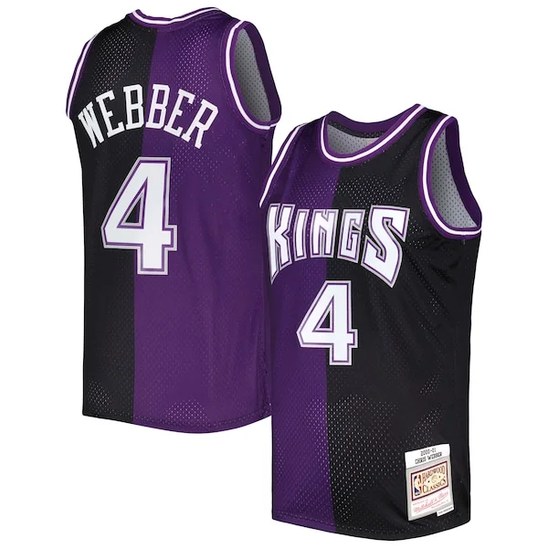 Chris Webber SAC Swingman Jersey - trendy Basketball - Black