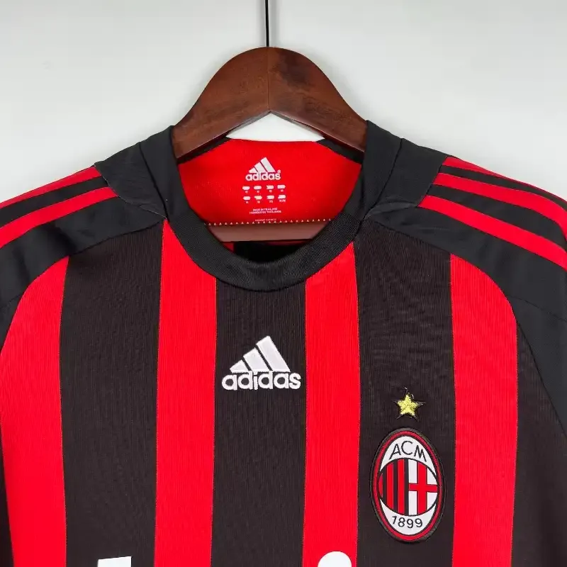 Cheap 2008-2009 AC Milan Jersey retro kit